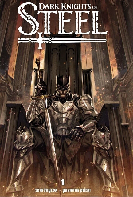DARK KNIGHTS OF STEEL #1 (NM) KAEL NGU Trade Exclusive LE 3000 DC Batman 2