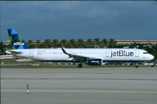 GH4-1 Original Aircraft Slide / Jet Blue Dia A321 N943JT