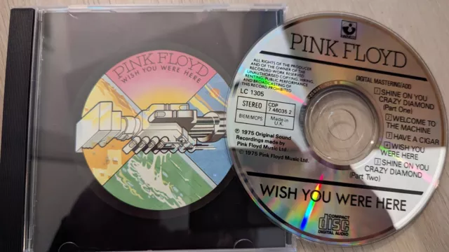 PINK FLOYD Wish You Were Here, CD /1975/5 Songs/Made In UK