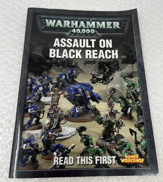 Warhammer 40,000 Assault on Black Reach Guide Insert Instructions Games Workshop