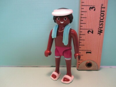 playmobil man black hair