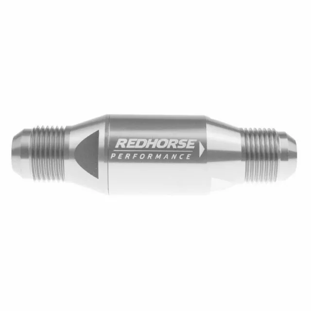 REDHORSE Alluminio in-Line Quadri Valvola -12 Un Argento