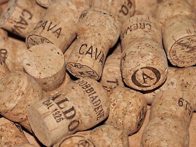 50x corcho de vino espumoso corcho de botella Prosecco champán corcho manualidades upcycling decoración