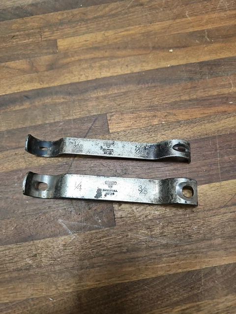 K456-Vintage Stanley SW No. 29  Cornering Tools (1/4 & 3/8") & no. 28 (1/16-1/8)