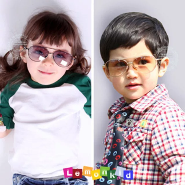 Cool Children Boys Girls Kids Fashion Aviator sun UV protection sunglasses