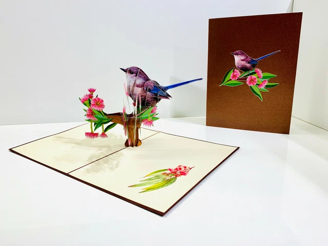 Pop Up Valentines Day Cards 3D Love Tree Hearts Couple For Wife, Husband, Her, Him, Couple - View #8