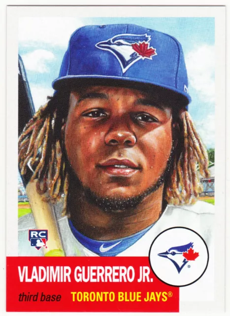 Vladimir Guerrero Jr. Blue Jays Rookie 2019 Topps 1953 Living Set 179 Wk 60 RC