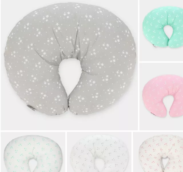 Nursing Boppy Pillow Breast Feeding Pregnancy Lounger Maternity Ushape cotton