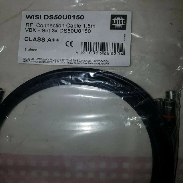 WISI HOBBY WERBUNG Sammler Deko Kabel Anschluss Technik DS50U0150 EUR 5 ...
