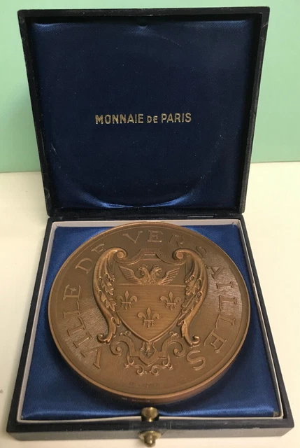Médaille Ancienne - Ville De Marseille - Écusson Aux Armes De La Ville - Cuivre - TTB+