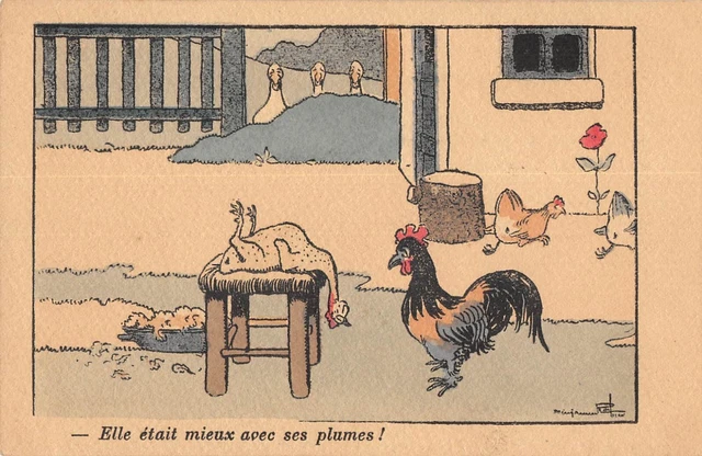 Benjamin Rabier, Gédéon, Alfred et Roudoudou - Planche originale