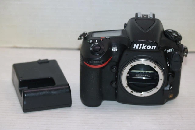 Nikon D810 36.3MP Digital SLR FX Full Frame Camera Body Black