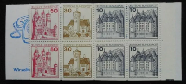 BRD/BUND  -  MICHEL-Nr.: Markenheft 21 a II mZ    -  postfrisch (K-0118)