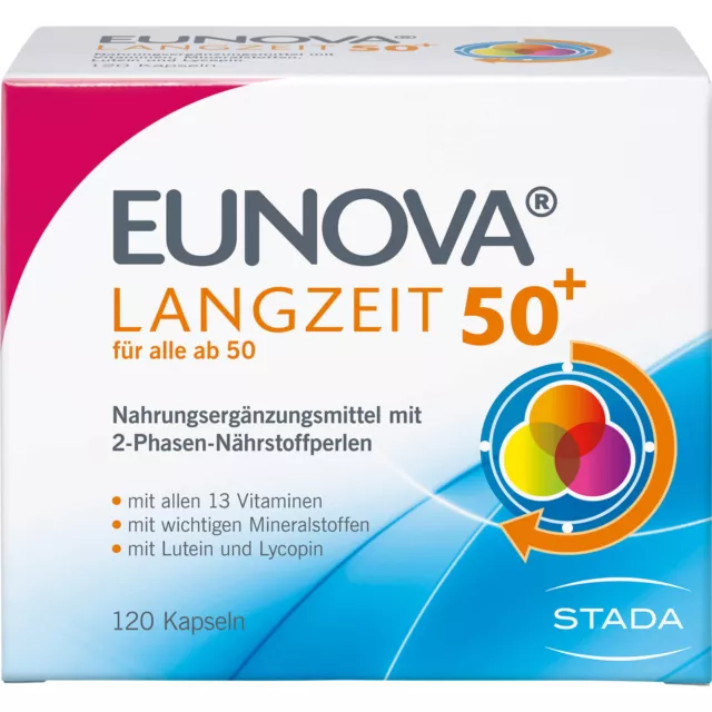 EUNOVA Langzeit 50+ Kapseln, 120 St. Kapseln 11084425