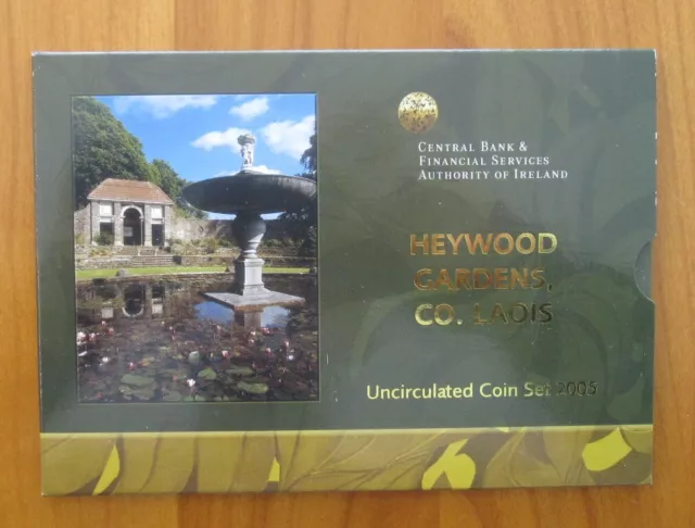 KMS Irland 2005 Heywood Gardens Euro Kursmünzensatz BU 3,88€