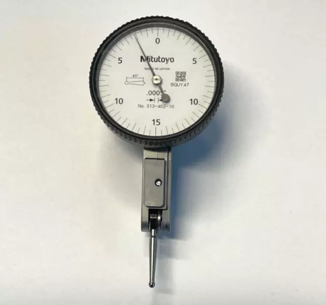 Mitutoyo 513-402-10 Quick-Set Dial Test Indicator, .030" Range, .0005"