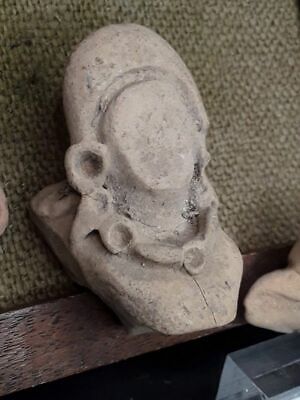 Mexican Pre Columbian Tlatilco Terracotta nice heads Group lot 5 3
