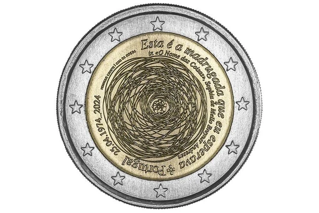 PORTUGAL 2024 PIECE 2 Euro Révolution 25 Avril Unc EUR 3,15 - PicClick FR