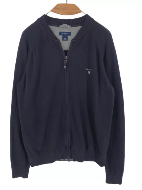 GANT Uomo Cerniera Intera Maglione Cardigan Maglione Taglia M