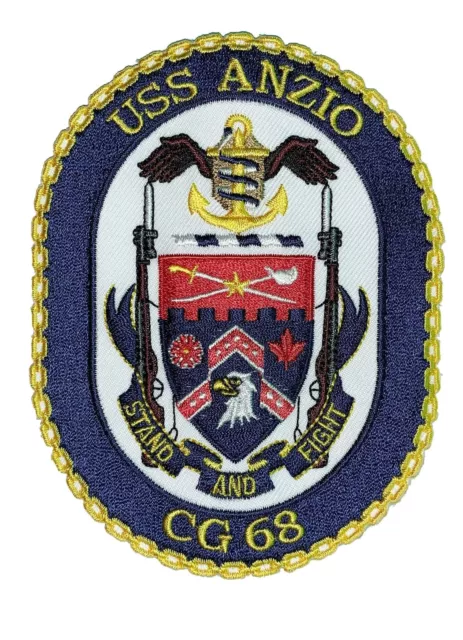 USS ANZIO CG-68 Patch – Sew On