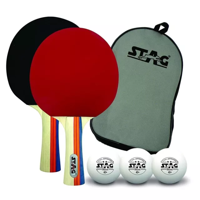 4 ÉTOILE STAG Table Tennis SPORTS Jeu Raquette Batte Ping Pong Pagaies 178  Gram EUR 90,34 - PicClick FR