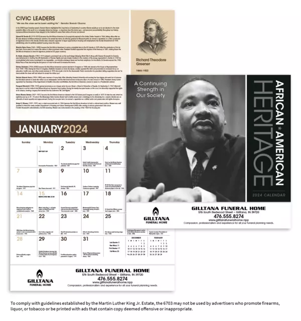 custom-african-american-heritage-dr-martin-luther-king-jr-calendars-printed-479-99-picclick