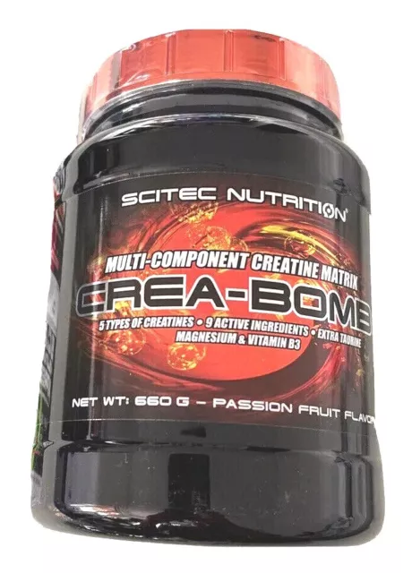 35,38€/kg)Scitec Nutrition Crea-Bomb 660g Creatinmatrix