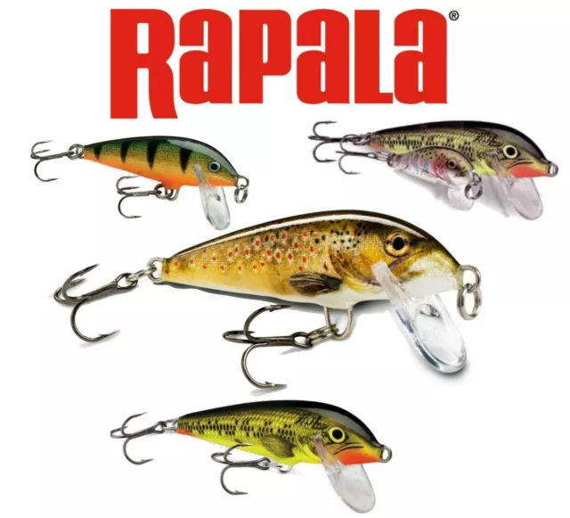 Rapala Countdown Affondante 3/5/7/9/11 Cm Colori Rari Pesca Trota Bass