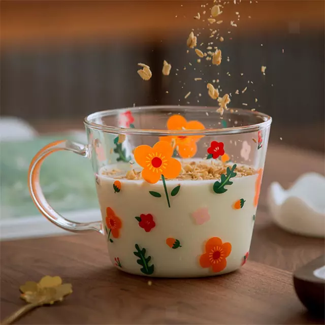 Creative Coffee Mug Espresso Cups 450ml Drinkware Cup For Oatmeal Water Milk