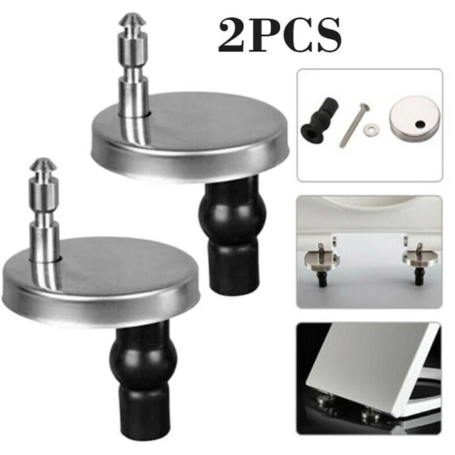 Cerniera sedile WC WC universale appesa a parete 60 mm raccordi kit di sostituzione