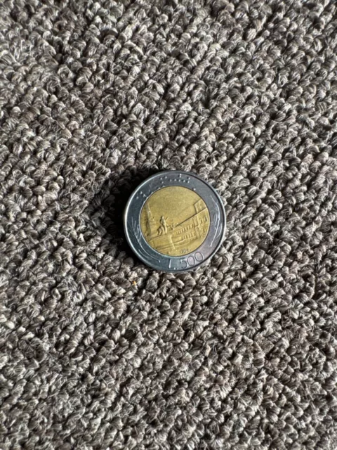 antike Italienische 500 Lire Münze von 1984 einwandfreier zustand. Sammlerstück!