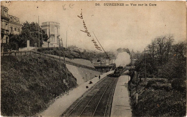 CPA AK SURESNES - Station View (581570)