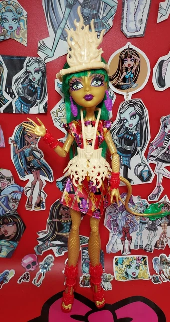 ZX4) Monster High Doll, Jinafire Long, Ghouls Getaway
