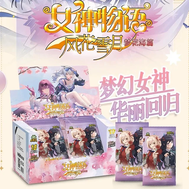 MyOuch Goddess Story Cards - 180 Anime Sammelkarten TCG Booster Box