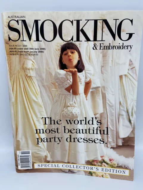 Australian Smocking & Embroidery Issue 51, 2000 Single Issue Magazine