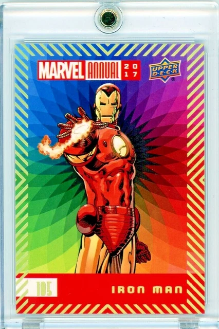 2017 Iron Man Upper Deck Marvel Annual Color Wheel #105