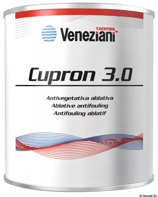 Antivegetativa Cupron 3.0 nera 2,5 l | Marca Veneziani | 65.006.14