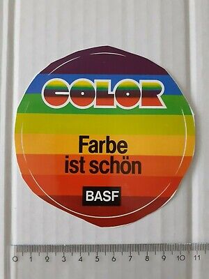 Aufkleber/Sticker 1103161 BASF Chrom Echt 