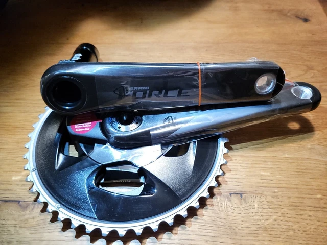 Pédalier SRAM Force AXS Quarq Compteur De Puissance - Neuf - 50/37 172,5 Mm - Carbone
