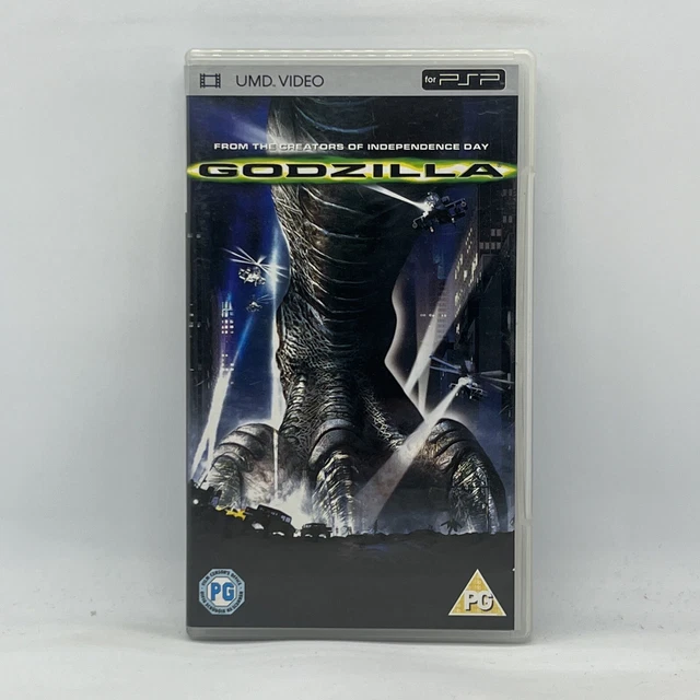 Godzilla Matthew Broderick Jean Reno Sony PSP PlayStation UMD Video Region 2
