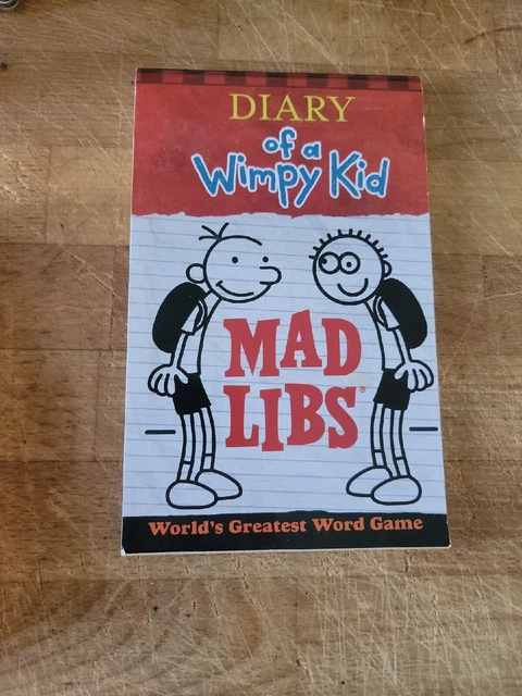 DIARY OF A Wimpy Kid Mad Libs World's Greatest Word Game ASIN