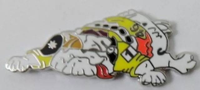 *NEW* 'Guido' enamel badge. MotoGP, V Rossi. Bulldog,Yamaha YZR-M1, The Doctor