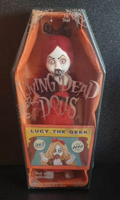 Mezco Living Dead Dolls Series 30 Lucy The Geek Variant Doll LDD