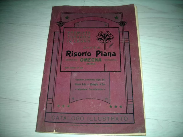 Catalogo Primi 900 Premiata Torneria Risorto Piana Omegna + Listino Prezzi