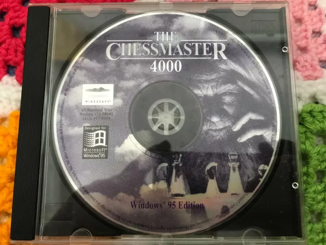 CHESSMASTER 8000 PC Game CD-ROM 2 Disc Set Vintage 2000 $9.90