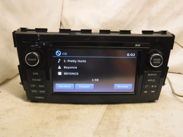 13 14 15 16 Nissan Altima Bose Radio Cd Gps Navigation & Map Card 259159HP0B RDM