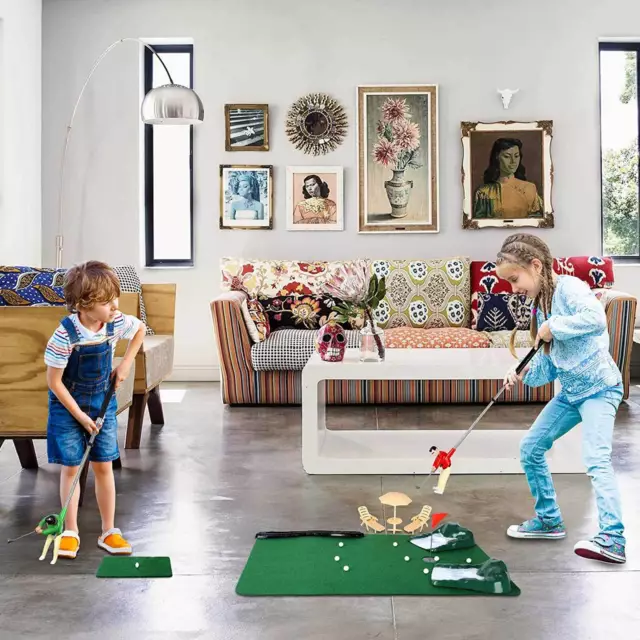 Indoor Mini Golf Game Golfing Man Indoor Golf Game Indoor Mini Golf Game Set AUS 3