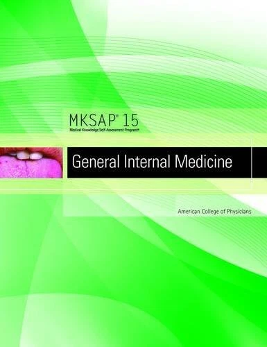 MKSAP 15 GENERAL INTERNAL MEDICINE By Acp **Mint Condition**