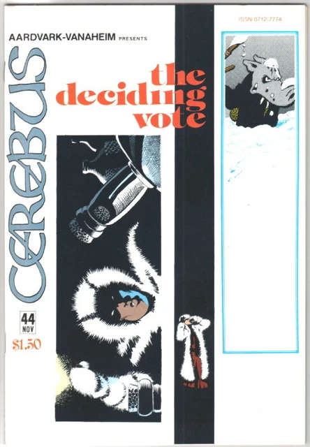 Cerebus the Aardvark Comic Book #44 AV 1982 VERY FINE NEW UNREAD