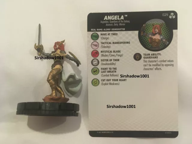 Heroclix Angela 029 Marvel Avengers War of the Realms